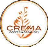 Crema is an independent, locally-owned-and-operated cafe with coffee bar and Italian-style creamery.