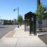 800 Block N. Main St. C.A.T.S. Bus Stop Cottonwood Area Transit Service AZ