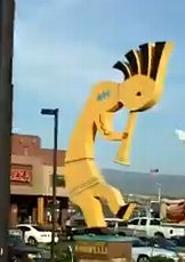 Camp Verde AZ World's Largest Kokopelli