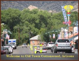 Cottonwood Arizona downtown