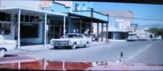 Elvis approaching the Cottonwood Hotel AZ photo