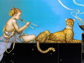 painting by Michael Parkes