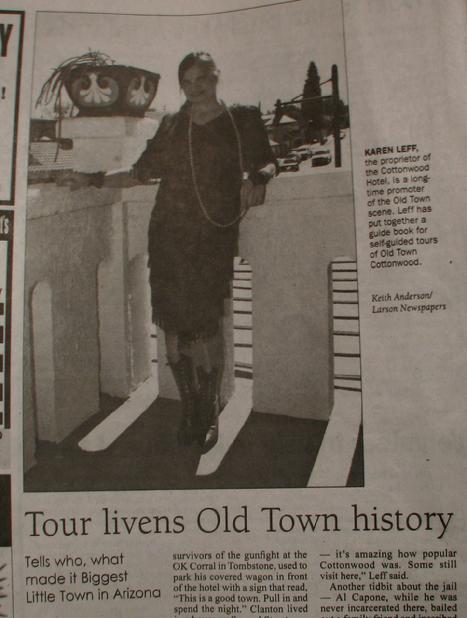 Cottonwood AZ historic walking tour