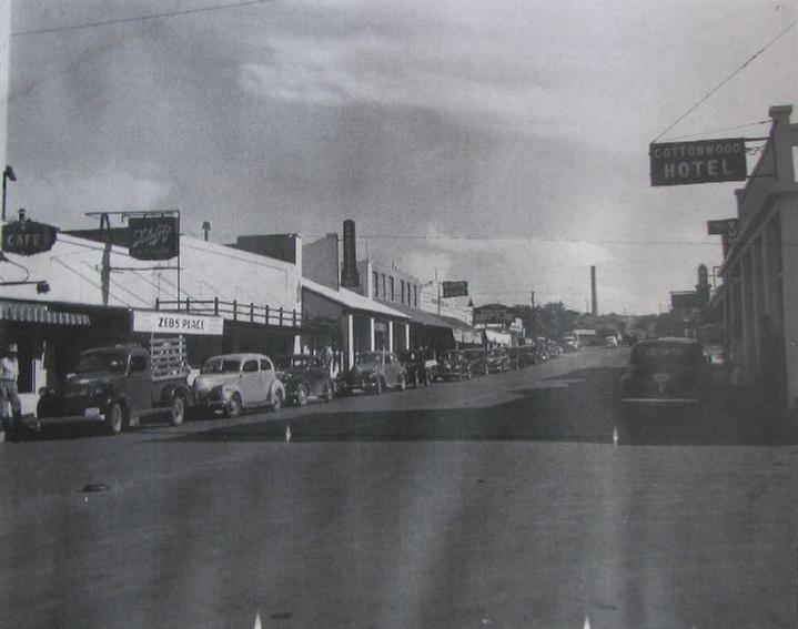 image cottonwood arizona history main street hotel